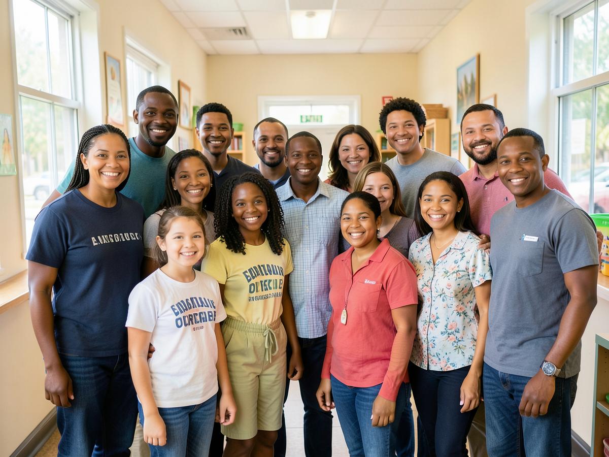 Group portrait of the Bright Futures teaching team